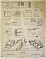 A December 1938 construction drawing for Azurest South by Amaza Lee Meredith