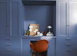The company sees it as a flexible color that can cover a room or punch up cabinetry.