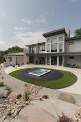 The Rodenburgs’ family home in Bismarck, North Dakota, is an homage to eyes. Its curved design also draws inspiration from Frank LLoyd Wright’s Solar Hemicycle house concept.