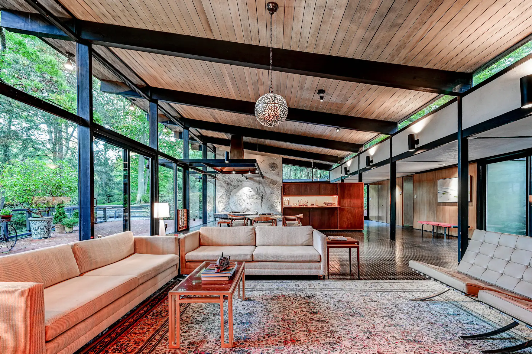 Photo 2 of 11 in This $2.4M Maryland Midcentury Comes With Not One But ...