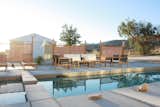 The pool and its mineral water.  Photo 4 of 6 in How I Turned an Octagonal Joshua Tree House Into a Sustainable Oasis