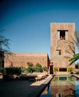 Near Mexico’s Pacific Coast, chef Ernesto Kut Gomez transformed a property with two dilapidated buildings into a food-focused retreat. Its pièce de résistance is a tower with guest suites and views of the area. Ernesto’s partner, Ellen Odegaard, collaborated on much of the property’s furniture, including the pool lounges.