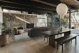 Living area of Buff & Hensman midcentury renovation by Stephani Gan