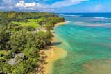 Aerial view of Kristin Hannah’s Hawaii Home
