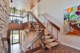 Staircase in Lake Ontario home by Joseph Storey