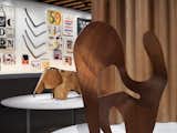 The gallery is launching with a show about the design process for Ray and Charles Eames’s molded plywood series of furnishings and toys, including a freestanding wood sculpture by Ray, a room screen, and the first edition of the Eames elephant.