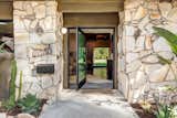 Entry of Woodland Hills midcentury home