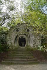 The 16th-century Sacro Bosco&nbsp;("Sacred Grove"), also called&nbsp;the Park of the Monsters, is a wooded area in Bomarzo, Italy, with stone follies depicting mythological&nbsp;creatures&nbsp;and giants.