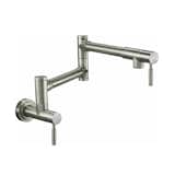 Pot Filler, Dual Handle Wall Mount from California Faucets