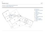 Floor Plan of Meadow House by PSF Projects Architecture