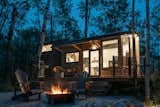 Fritz Tiny Homes can equip their homes off-grid sites. Other available additions and upgrades include window blinds, a dishwasher, and air conditioning.