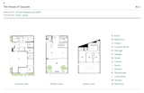 Floor Plan of the House of Cascade  Photo 1 of 31 in Remodels by Robin Melchior from In This Tokyo Home, a Secret Garden Thrives Behind a Cascade of Glass