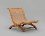 Cuban designer Clara Porset’s 1957 Butaque chair is made from laminated wood and wicker.