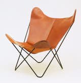 The 1938 B.K.F. chair by Antoni Bonet, Juan Kurchan, and Jorge Ferrari-Hardoy is the Argentinian antecedent of what we now know as a butterfly chair.