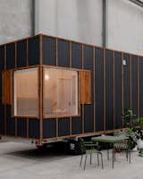 Fabprefab’s new tiny home, Roam, comes on a three-axle trailer, which means it doesn’t require a development application to be built. That lowers the cost for the buyer, says the company.