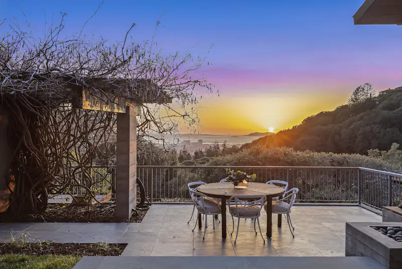 Photo 10 of 10 in High in the Berkeley Hills, a Home Cast in Concrete ...