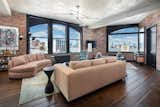 Living area of Kirsten Dunst’s Manhattan home