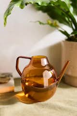 Amber Glass Watering Can