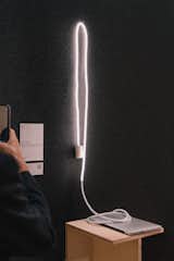 As you know, it can be a challenge hiding power cords in your home. Toldo’s answer to this problem? Turning the cord itself into a design object by making it a light.  Photo 25 of 27 in Everything Dwell’s Design News Editor Saw at Salone del Mobile in One Day and Seven Miles