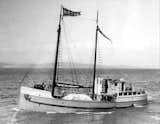 In 1910, Frank C. Barnes commissioned Kruse &amp; Banks to build the Mirene (named after his wife, Isabelle Mirene Payne) as a 64-foot gasoline schooner for tending canneries in Alaska. The schooner was completed in Coos Bay, Oregon, two years later. The Mirene was then converted into a diesel tugboat by the 1930s and in the mid 70s, she had been sailed to Sausalito, California, stripped of all hardware, and changed into a floating home in Dredgetown, an old houseboat community.