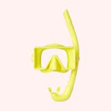 Neon yellow Barbados Dive Mask and Snorkel by Gentle Habits