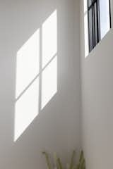 Marvin Elevate Direct Glaze windows allow light to stream into the home's hallway.