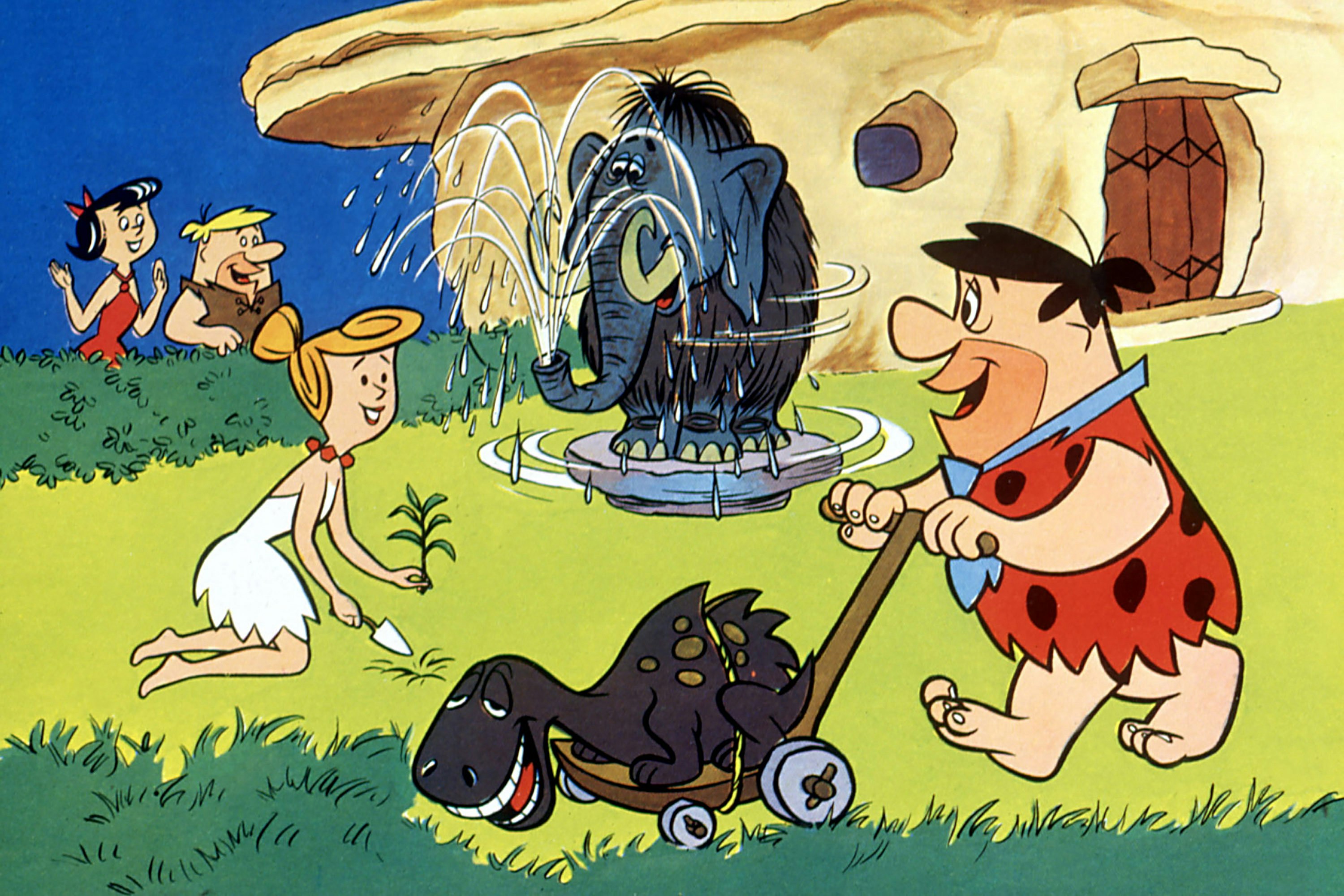 How Midcentury Modern Met the Stone Age to Create Flintstones Chic - Dwell