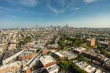 Aerial Shot of Downtown Chicago from Wicker Park