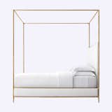 Thaddeus Fabric Panel Canopy Bed by Restoration Hardware