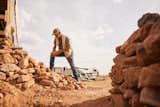 Animas has no trees, so Rylander has resorted to building his foundations and walls with rocks, noting that submerged homes have steadier temperatures in winter and summer.&nbsp;