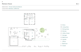 Floor Plan of Montara House by Porter &amp; Erb Architects