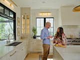 "The servery window is definitely my favorite spot within the home," says Carly. "It's just something that you don't see very often, and it's a design feature that makes this house very unique."