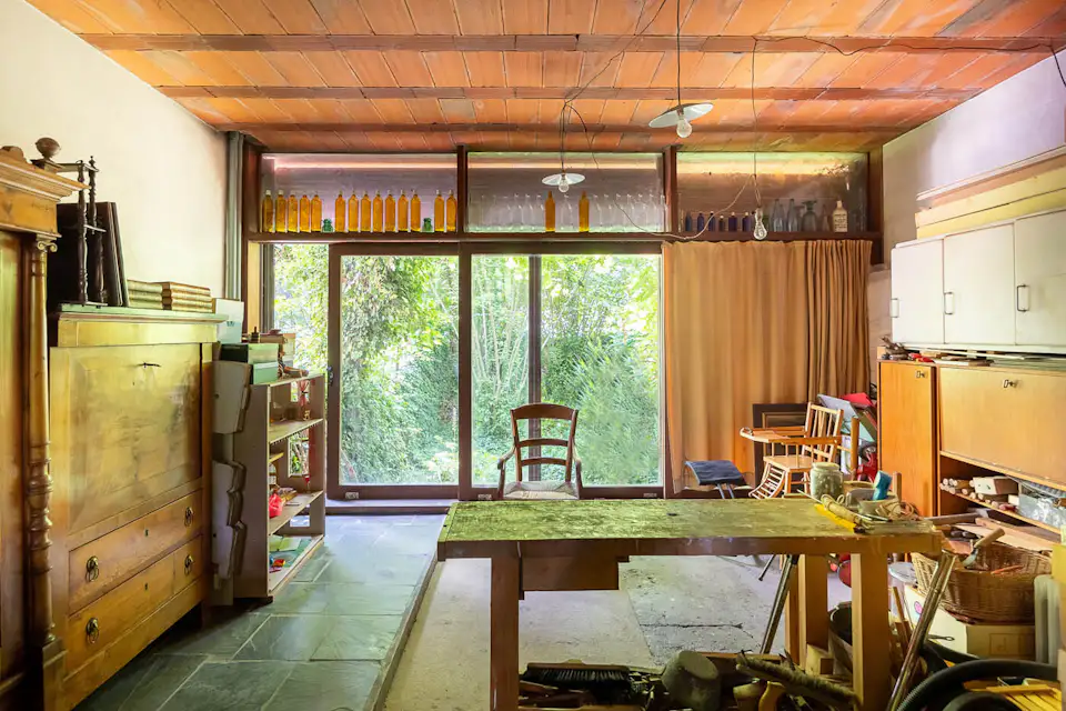 Photo 7 of 10 in This €740K Brutalist Home Near Paris Is Completely ...