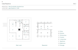 Floor plan of Casa Rupanco by Mas Fernández Arquitectura