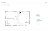 Floor plan of Forest Lane by Emily Kopp