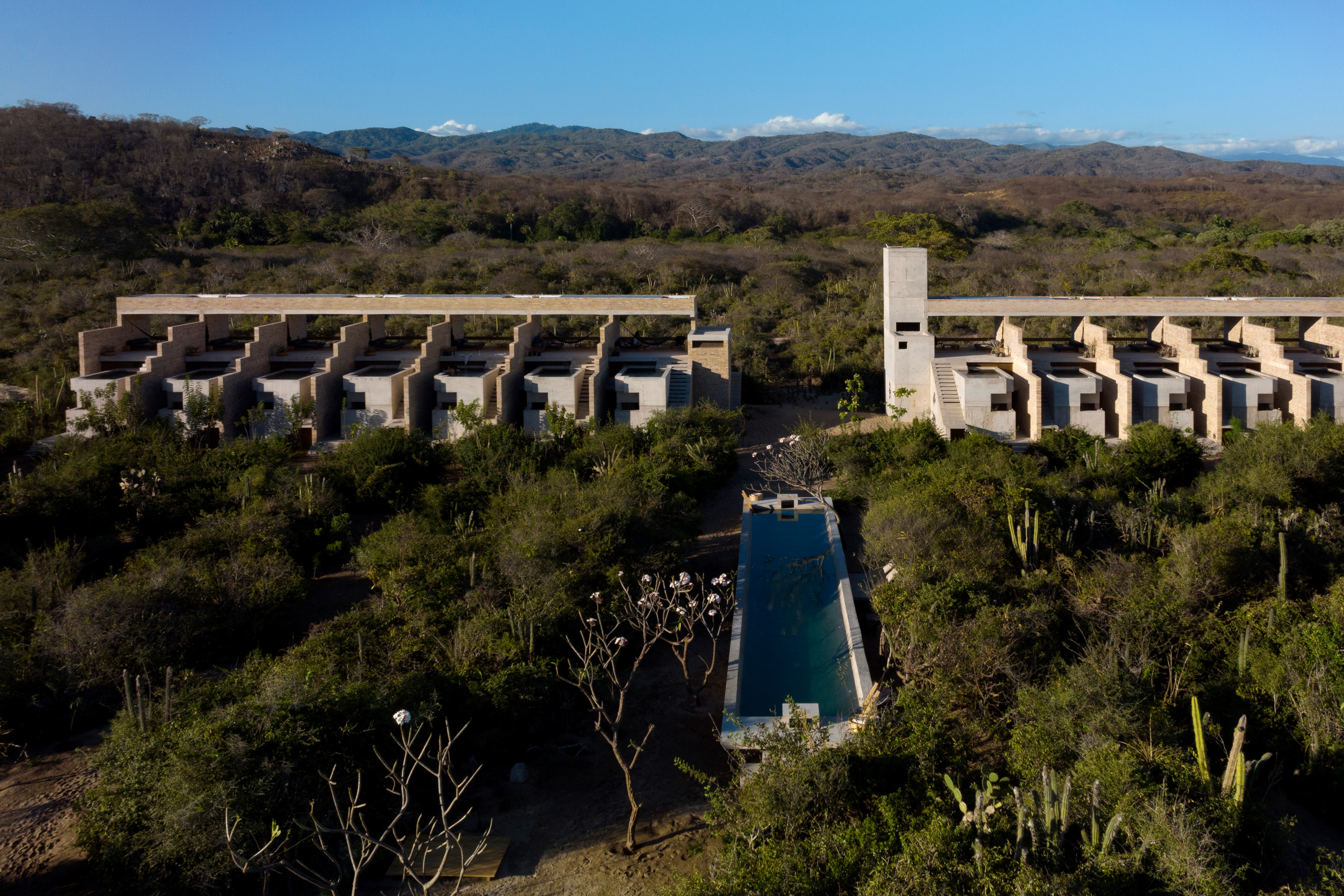 One Night in an Off-Grid, Brutalist-Style Hotel in Coastal