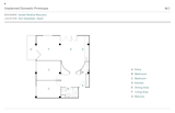 Floor Plan of Unplanned Domestic Prototype by Ismael Medina Manzano