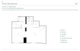 Floor Plan of Unreal | Real Apartment by Malak Mehta  Photo 12 of 12 in Rental Revamp: An Architect and an Engineer’s Netherlands Home Was Designed to Soothe
