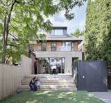 The large deck opens out from the kitchen and leads to the yard—and the lift off the porch allows Simerjeet to use the yard, too. 