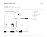 Floor plan of Belnord Kommunalka by Soft-Firm  Photo 11 of 11 in A Prewar Apartment in the “Only Murders in the Building” Building Gets a Screen-Worthy Renovation
