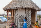 Many of Pono’s buildings are decorated with intricate patterns made from lime plaster.