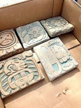 Recovered tiles will be cataloged and stored so that they can be returned to homeowners when they are ready to reclaim them.