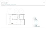 Floor Plan of Olive Street Cabin by MGAO
