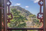 The home has views in every direction, and it overlooks Lisbon’s Pena Palace.