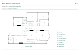 Floor Plan of the Wang Warnock-Smith House by Urban Projects Bureau