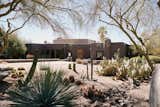 Carefree, Arizona, has strict rules about preserving native plants and maintaining the integrity of the Sonoran Desert. Before any construction, Michelle had to have the property surveyed and tagged by a specialist to ensure compliance—particularly for the Saguaro cacti that surround the property. “The preservation of the Sonoran native plants and cacti in this area was important to me,” says Michelle. “We welcome all the local wildlife too—including tarantulas.”