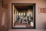 The pocket door from the kitchen to the patio is a Modern Multi-Slide door by Marvin. "We built out the wall and made the door as big as we could," says Michelle. "It’s as if the glass disappears when it is open. It’s very minimalist. You can walk in and out freely and use it year round."