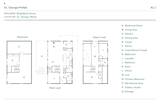 Floor Plan of St. George Prefab by BrightBuilt Home  Photo 12 of 12 in Budget Breakdown: A $1.1M Prefab Gives a Divorcée a Fresh Start in Midcoast Maine