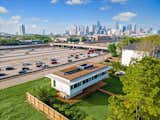 This $1.1M “Floating” Houston Home Was Inspired by a Nearby Freeway