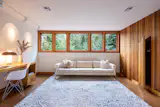 The Dramatic Octagonal Living Room Makes This $5.2M Portland Midcentury - Photo 4 of 13 - 